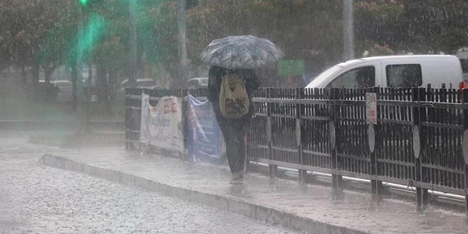 13 il için sarı kodlu kuvvetli yağış uyarısı