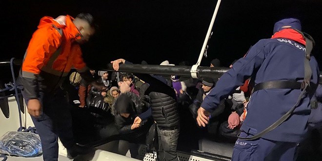 �anakkale'de 89 ka�ak g��men yakaland�