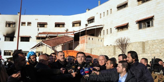 AFAD, Sednaya Hapishanesi'nde herhangi bir canlıya rastlamadı