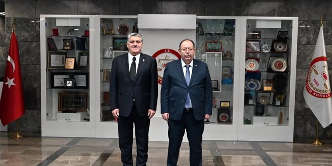 Beşiktaş başkan adayı Serdal Adalı'dan YSK başkanı Yener'e ziyaret