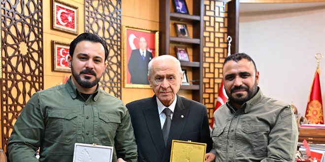 Bahçeli, Suriye'den gelen heyeti kabul etti