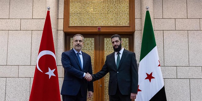 Hakan Fidan ve Ahmed Şara'dan ilk açıklama