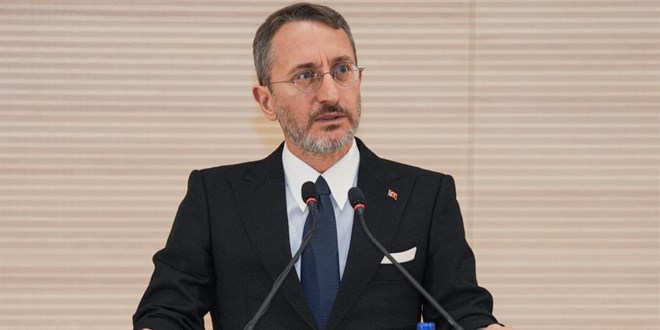 Fahrettin Altun'dan CHP Sözcüsü Yücel'e tepki
