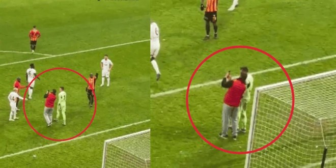 Kayserispor-Galatasaray maçında tribün olaylarına karışan 1 taraftar tutuklandı