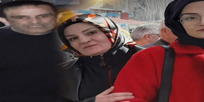 Eşini ve kızını bıçaklayarak öldürdü