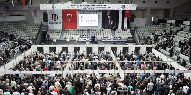Beşiktaş'ta olağanüstü seçimli genel kurul yarın yapılacak