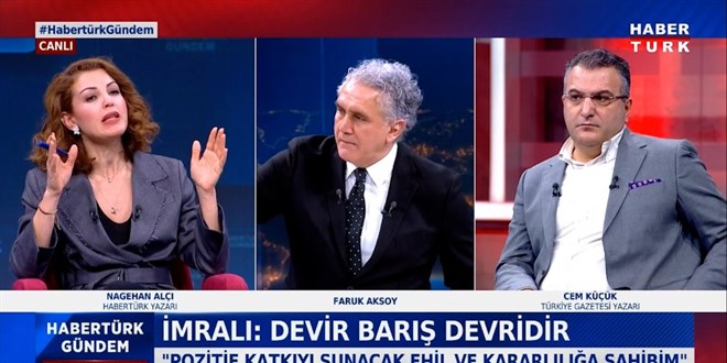 Nagehan Alçı ve Cem Küçük canlı yayında tartıştı