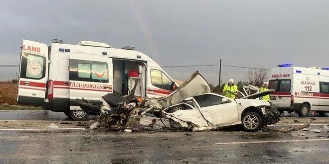 Aile faciası: Kazada ölü sayısı dörde yükseldi