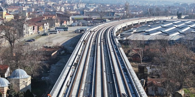 Halkalı-Kapıkule Hızlı Tren Projesi'nin ilk etabında test sürüşleri başlıyor