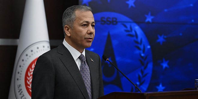 Bakan Yerlikaya, Fethi Sekin'i andı