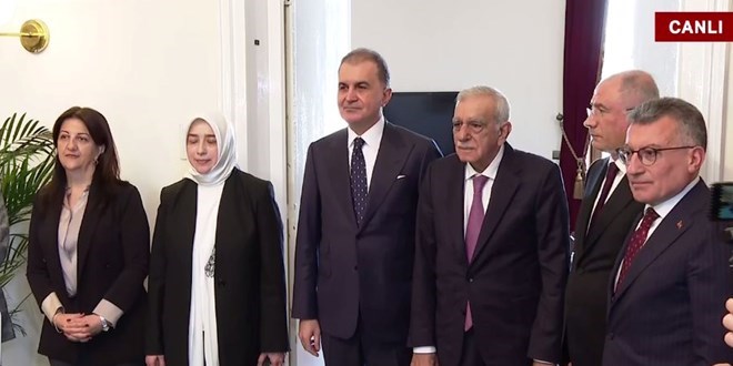 AK Parti-DEM görüşmesi... AK Parti: Samimi ve olumlu bir görüşme gerçekleşti