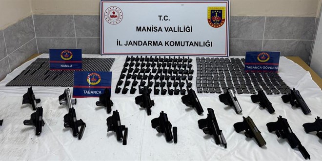 Manisa'da 'Günsel suç örgütü' üyesi 5 zanlı tutuklandı