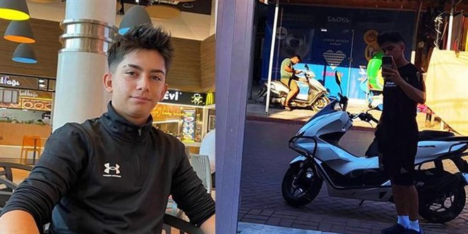Motosiklet kamyonetle çarpıştı: 16 yaşındaki sürücü öldü