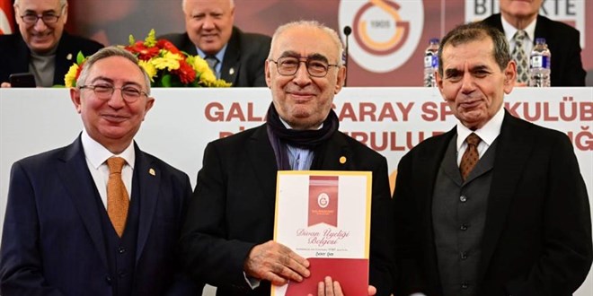 Usta sanatçı Şener Şen, Galatasaray Divan Kurulu üyesi oldu