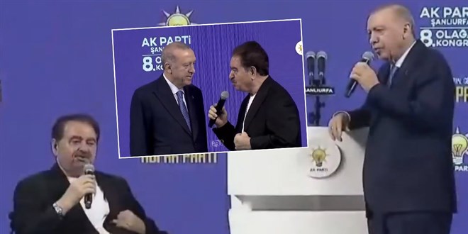 Cumhurbaşkanı Erdoğan, İbrahim Tatlıses'le düet yaptı