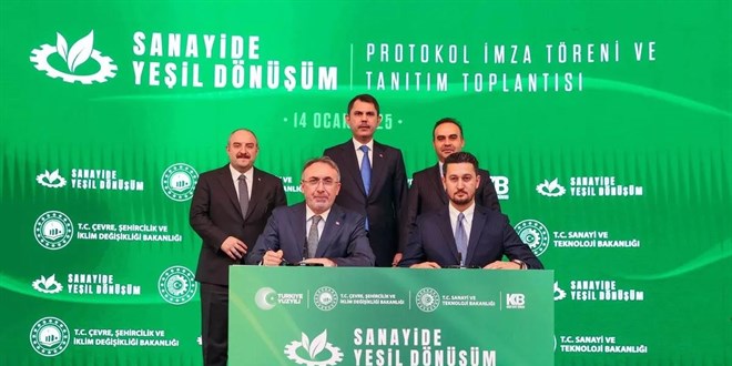 'Sanayide Yeşil Dönüşüm' protokolü imzalandı