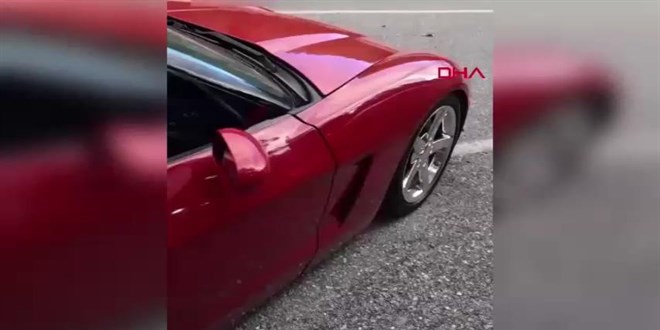 Drift yap�p sosyal medyada payla�t�! Cezadan ka�amad�