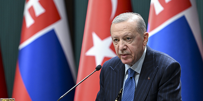 Erdoğan: Egemen bir Filistin Devleti kurulana dek sürecin takipçisiyiz