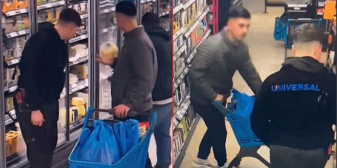 Tekirda�'daki market h�rs�zlar� b�yle yakaland�