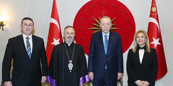 Cumhurbaşkanı Erdoğan'ın kabulü