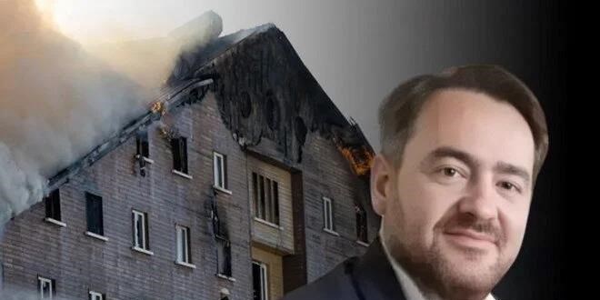 Otel faciası: Damat genel müdür önce kendini kurtarmış