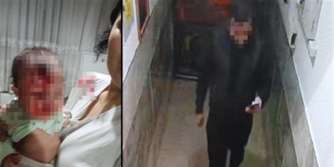 4 aylık bebeğini fırlattı! Eşini yardım istemesin diye alıkoydu