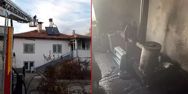 Neşet Ertaş'ın kız kardeşinin evi yandı