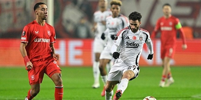 Beşiktaş, UEFA Avrupa Ligi'ne veda etti