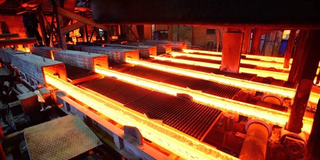 Türkiye'de geçen yıl 36,9 milyon ton ham çelik üretildi