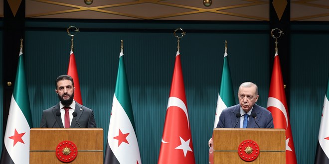 Ahmed Şara: Türk halkının tarihi duruşunu asla unutmayacağız