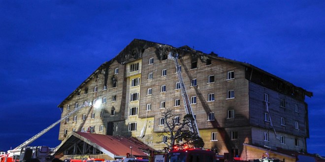 Grand Kartal Otel yangını soruşturmasında tutuklu sayısı 21'e yükseldi