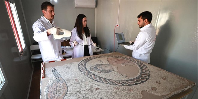 Depremde hasar gören kültür varlıkları onarılıyor