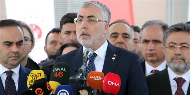 Işıkhan: Sigortalı işçi sayısı deprem öncesi dönemin üstüne çıktı