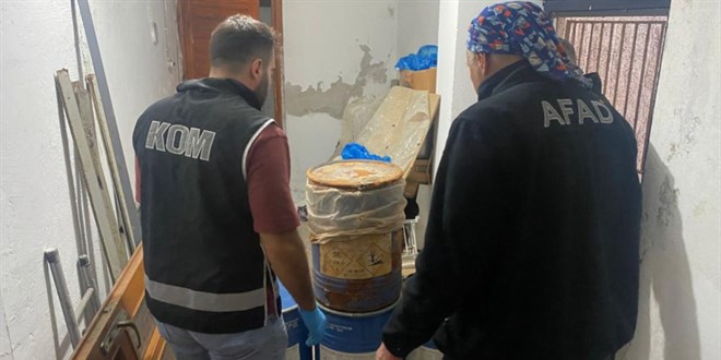 Antalya'da 177 kilogram sodyum siyanür ele geçirildi