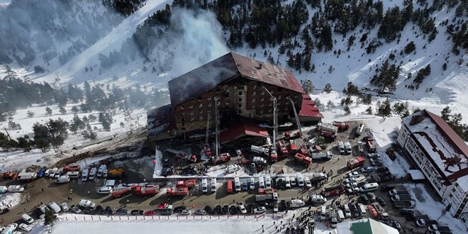 Bolu'daki otel yangını soruşturmasında tutuklu sayısı 22 oldu