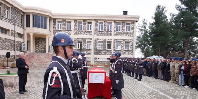 Kuzey Irak'ta kalp krizi geçiren güvenlik korucusuna veda