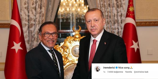 Enver İbrahim, Erdoğan ile Fotoğraflarını İrem Derici Şarkısıyla Paylaştı