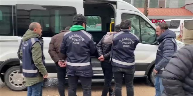 Samsun merkezli suç örgütü operasyonunda 24 tutuklama