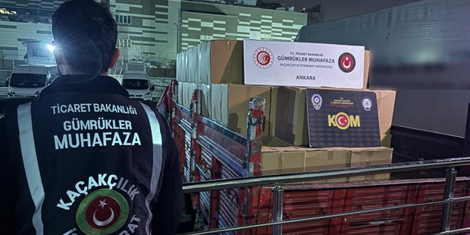 38 milyon liralık kaçakçılık operasyonu