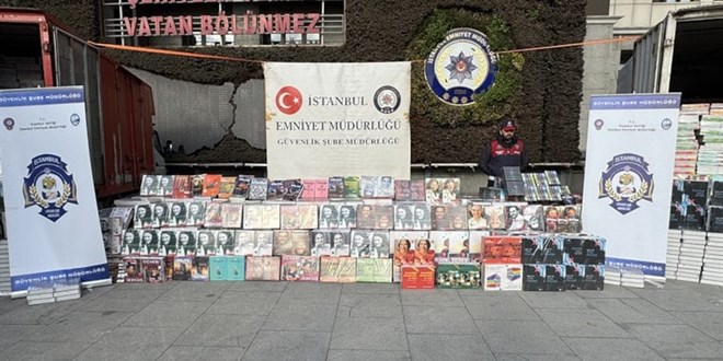İstanbul'da korsan kitap operasyonu!