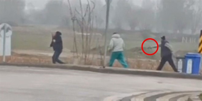 Kiracısına dehşeti yaşattı! Korkunç anlar kamerada