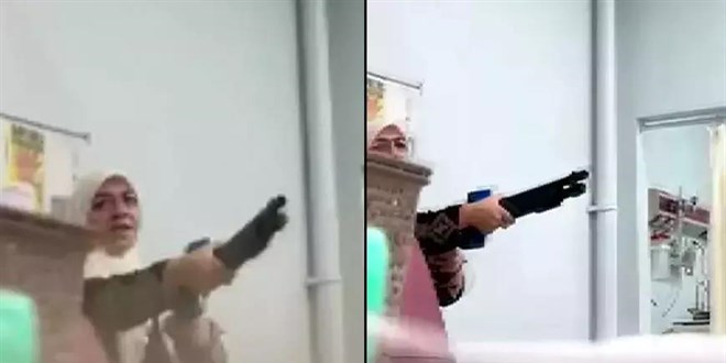 Pompalı tüfekle hastane basan kadının cezası belli oldu