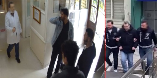 Hastanede biber gazı ve silah paniği: Doktor tutuklandı