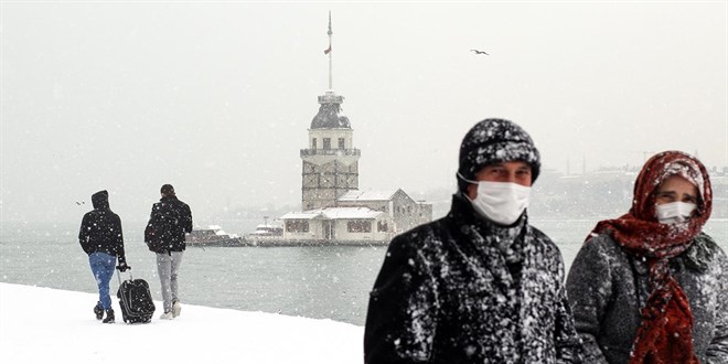 İstanbul'da kar yağışı 4 gün etkili olacak