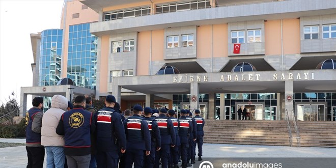 Edirne'de köy arazisinin satışıyla ilgili 8 şüpheli tutuklandı