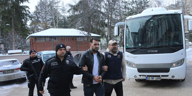 Tokat'ta FETÖ'ye yönelik 'Kıskaç-40' operasyonunda 9 tutuklama