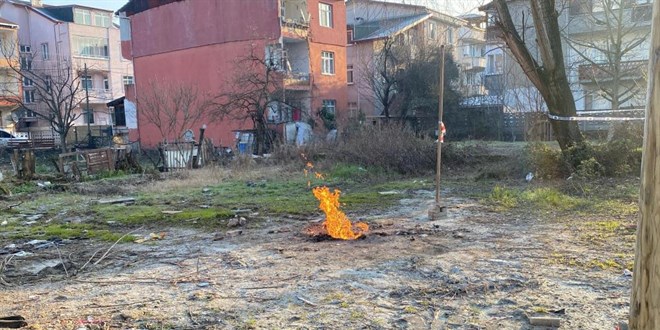 Kocaeli'deki metan gazı yangını 9. gününde