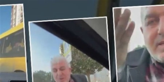Kadın sürücünün önünü kesip saldıran minibüsçü yakalandı