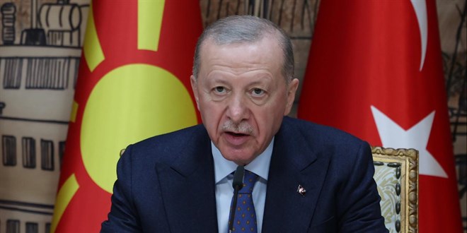 Erdoğan: Kuzey Makedonya ile ticaret hacmimizi 2 katına çıkaracağız