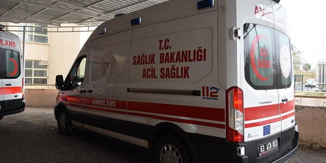 anlurfa'da otomobille motosiklet arpt: 1 l, 1 yaral